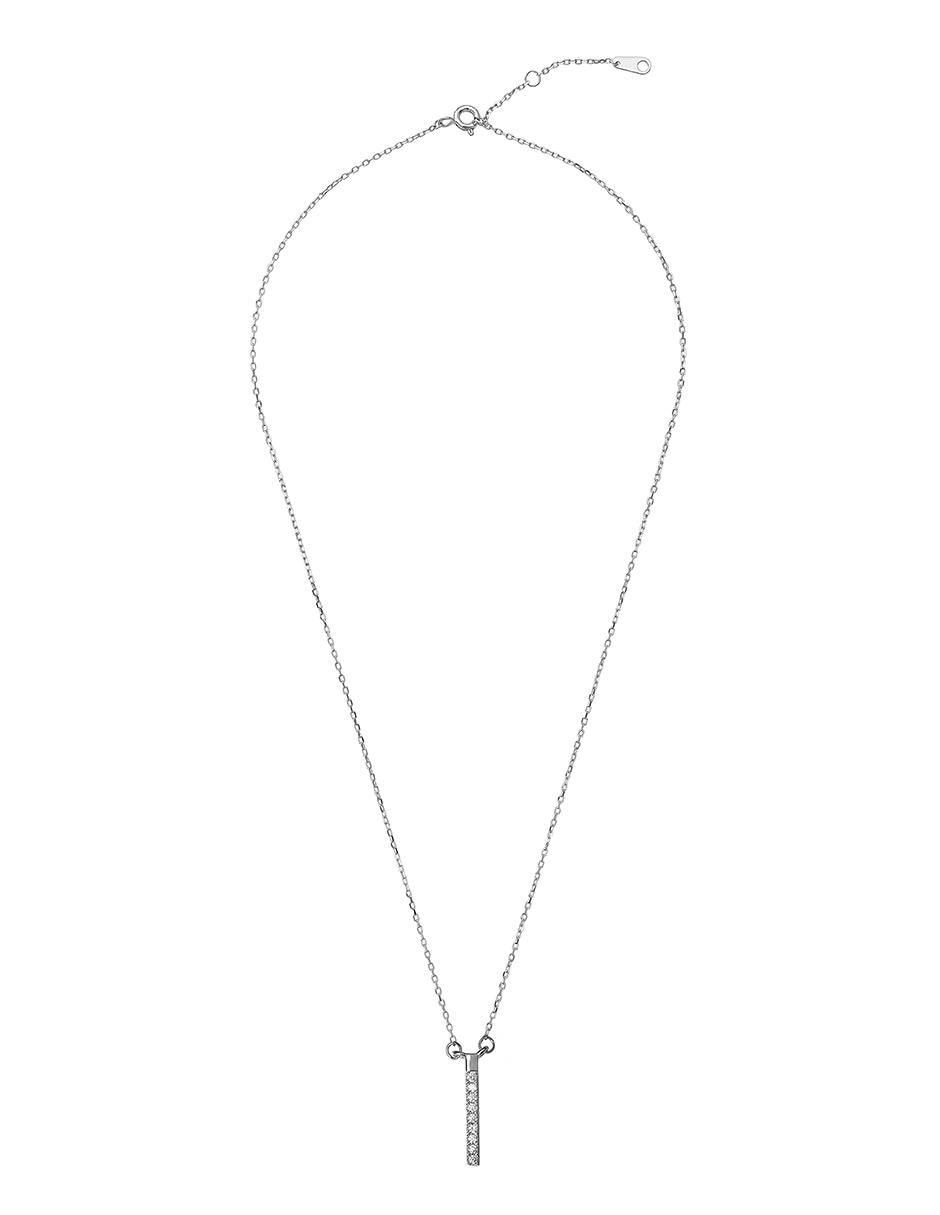 Collar rectangular de plata P 925 Collar rectangular de plata P 925