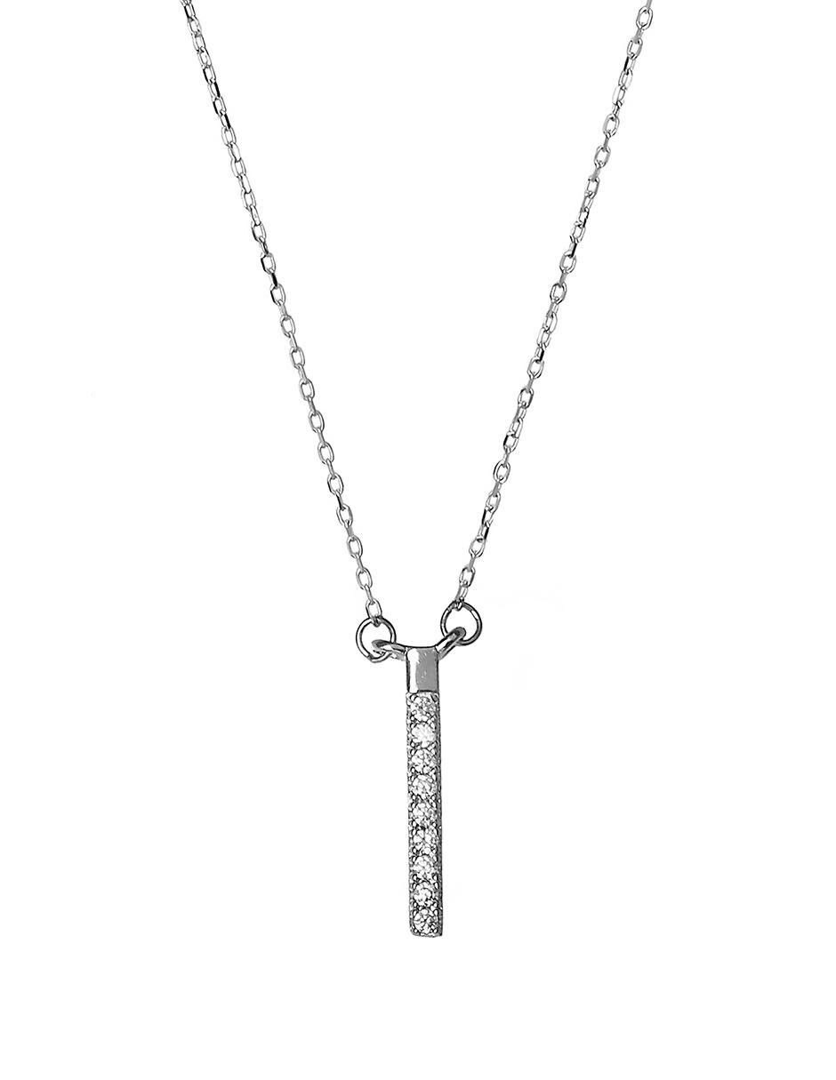 Collar rectangular de plata P 925 2