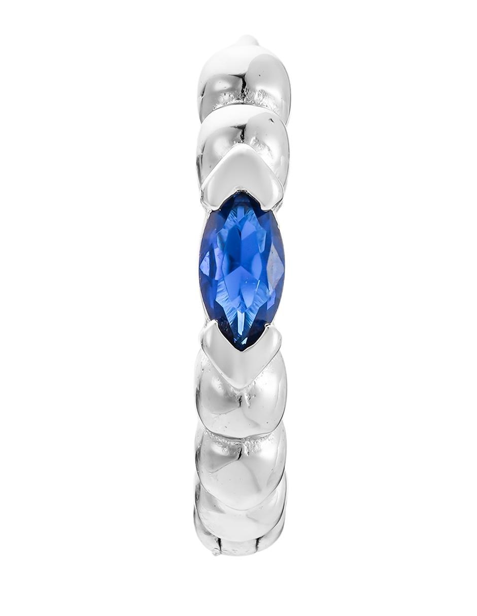 Piercing de círculo de plata 2