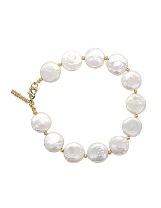 Pulsera Coin con madre perla 1