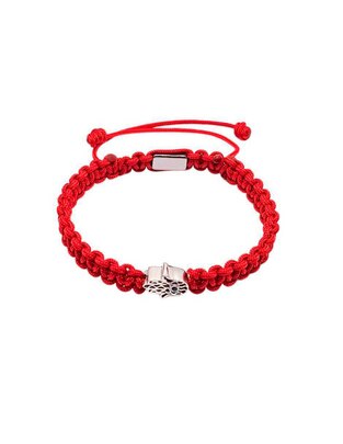 Brazalete de plata con zirconia P 925 acabado liso