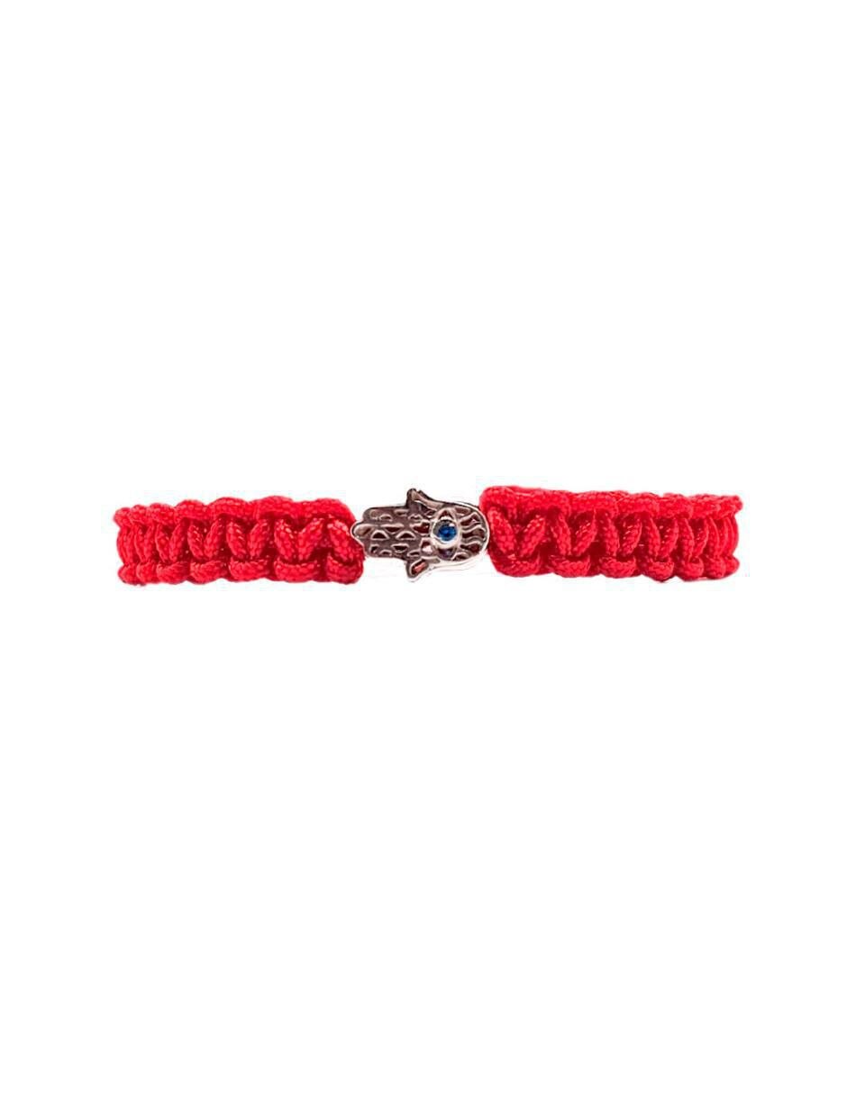 Brazalete de plata con zirconia P 925 acabado liso 2