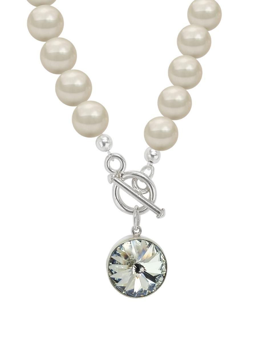 Collar circular Rivoli de plata P 925 1