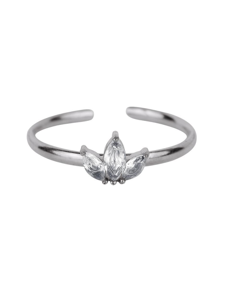 Set anillo zirconia cúbica brillante 5