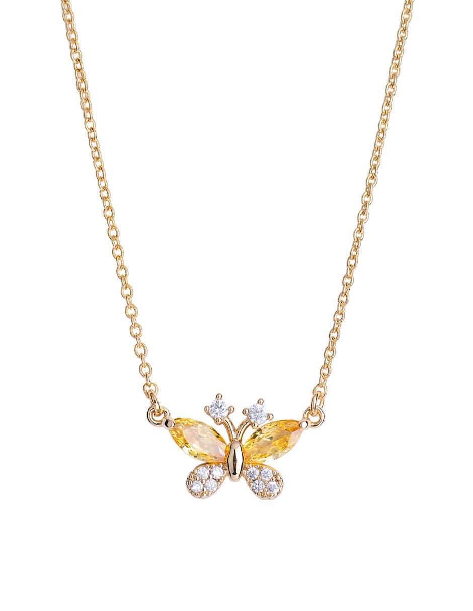 Collar con dije mariposa 3