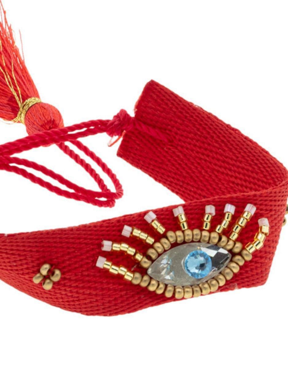 Brazalete Boho con acabado liso