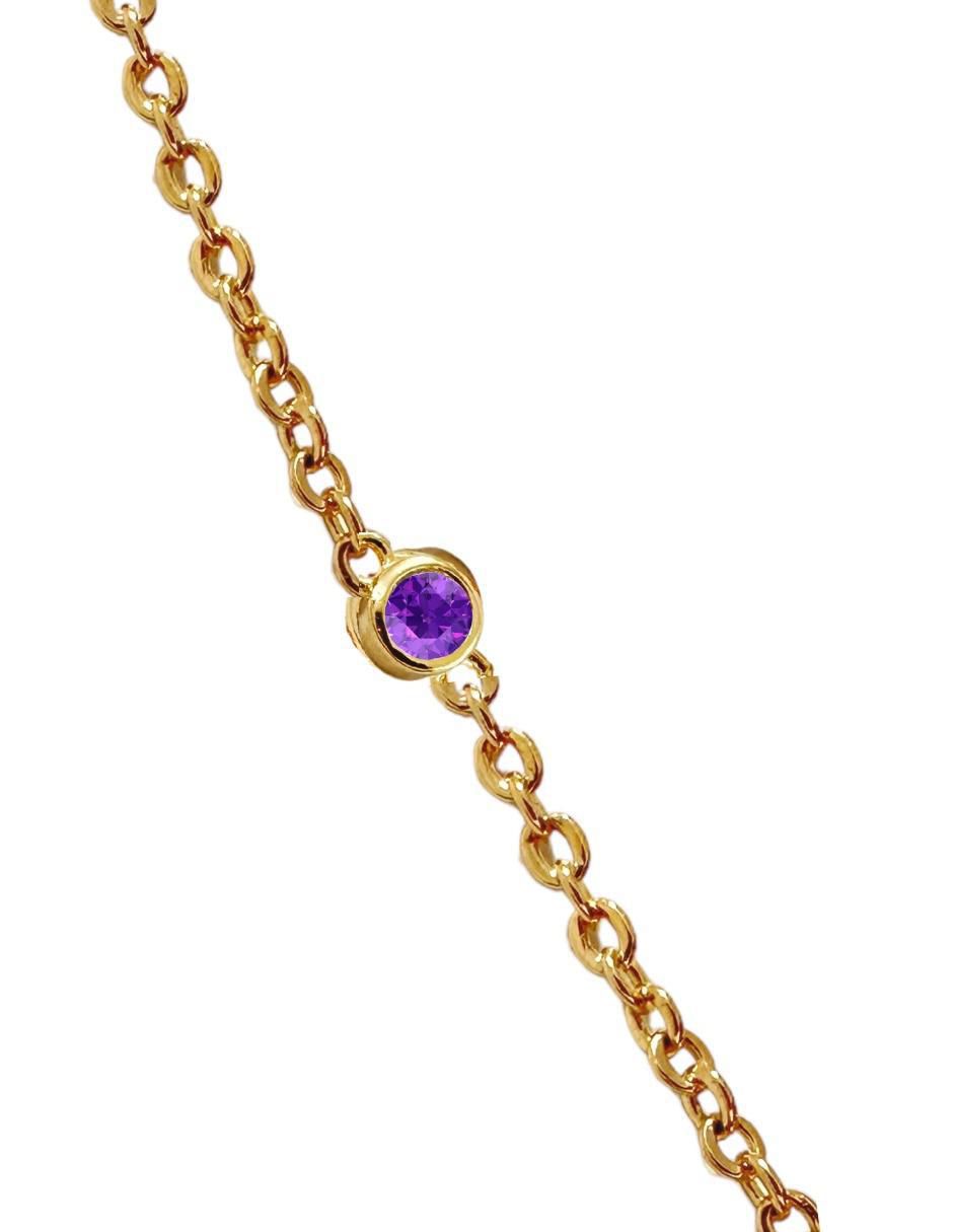 Collar Zodiacos con acabado baño de oro 18 K 5