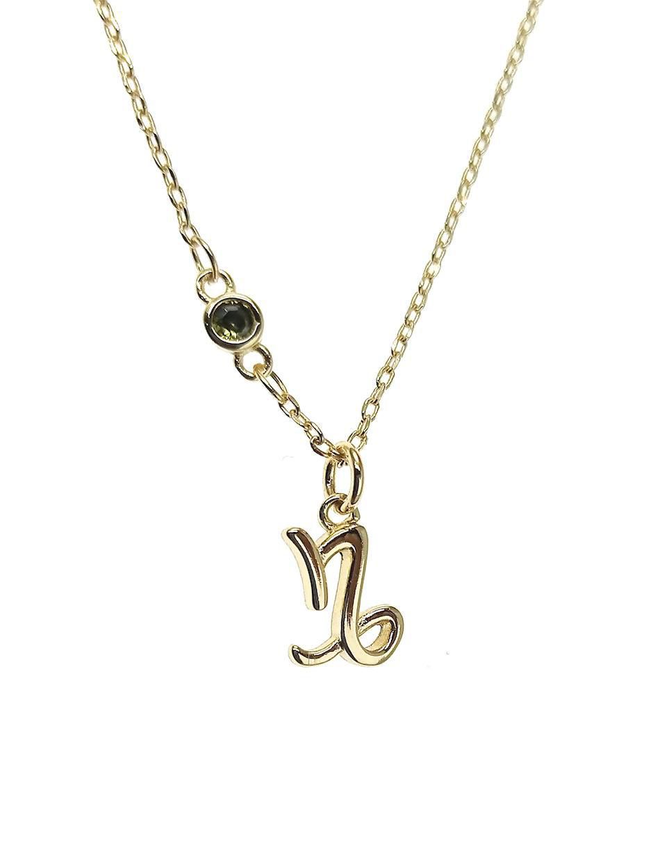 Collar Zodiacos de baño de oro 18 K