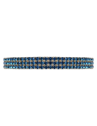 Pulsera con cristal acabado brillante 1