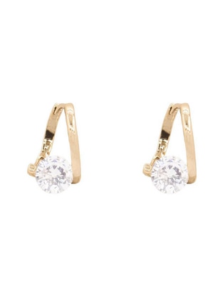Aretes redondos con acabado brillante Aretes redondos con acabado brillante