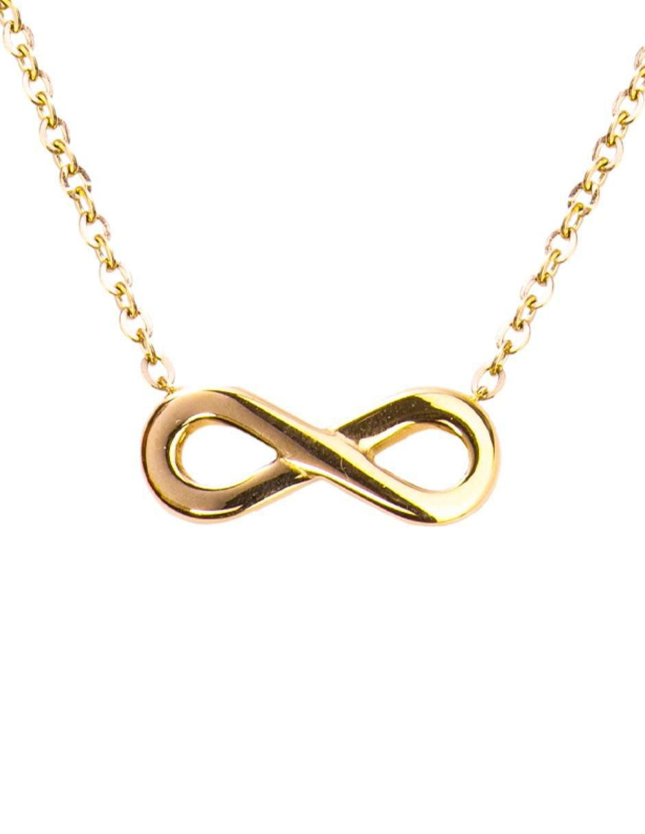 Collar con dije de infinito