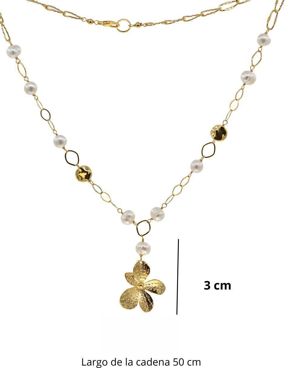 Colgante Y Dije de flor orquideas 5