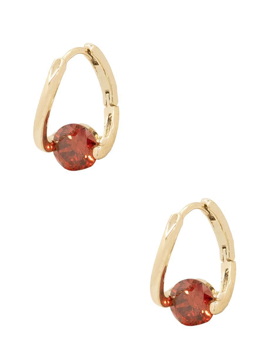 Aretes con acabado brillante 2