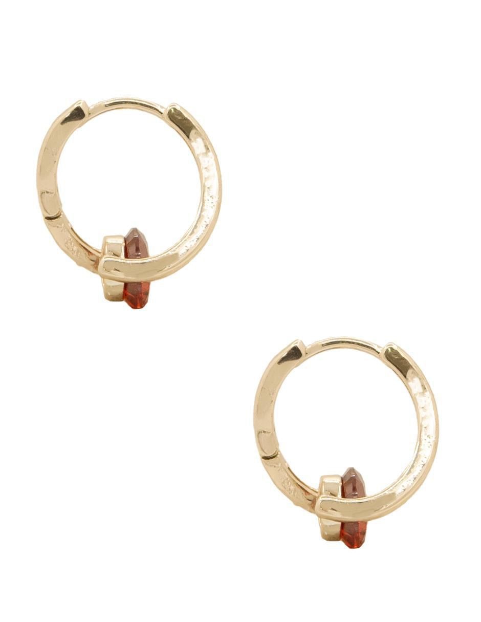Aretes con acabado brillante 3