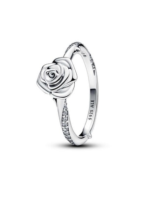 Anillo redondo Moments P 925 de plata zirconia cúbica pulido Anillo redondo Moments P 925 de plata zirconia cúbica pulido