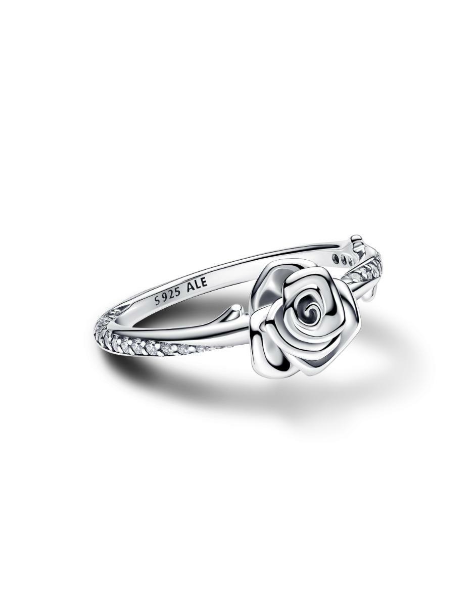 Anillo redondo Moments P 925 de plata zirconia cúbica pulido 2
