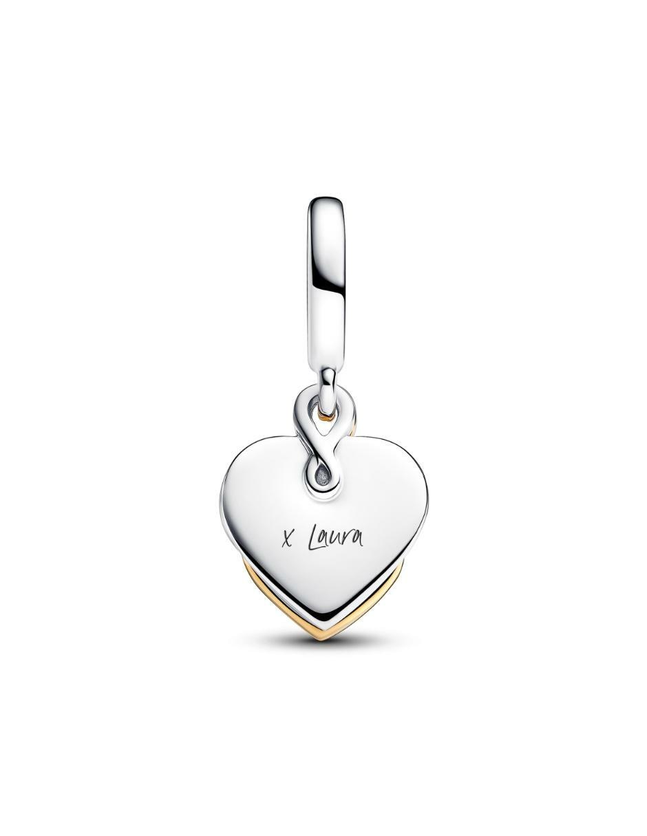 Charm de corazón Moments de plata P 925 Charm de corazón Moments de plata P 925