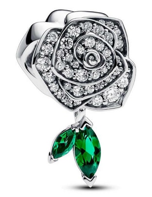 Charm de flor Pandora Moments de plata P 925