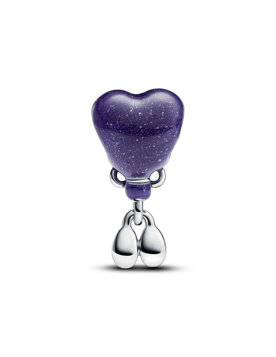 Charm de corazón Pandora Moments de plata P 925