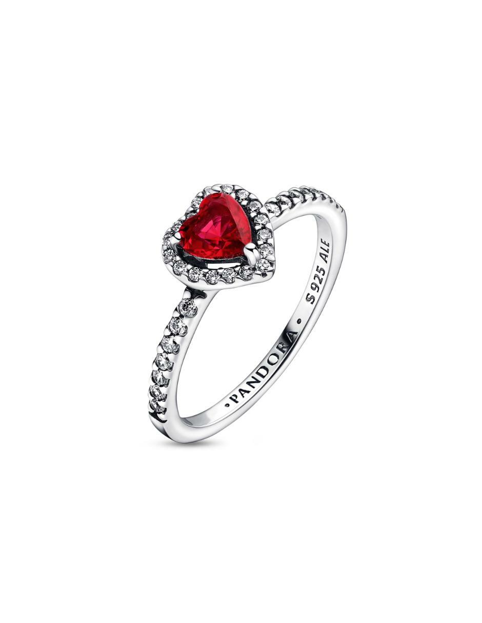 Anillo de corazón Timeless P 925 de plata zirconia pulido