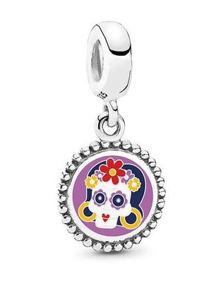 Colgante redondo Pandora Moments de plata P 925