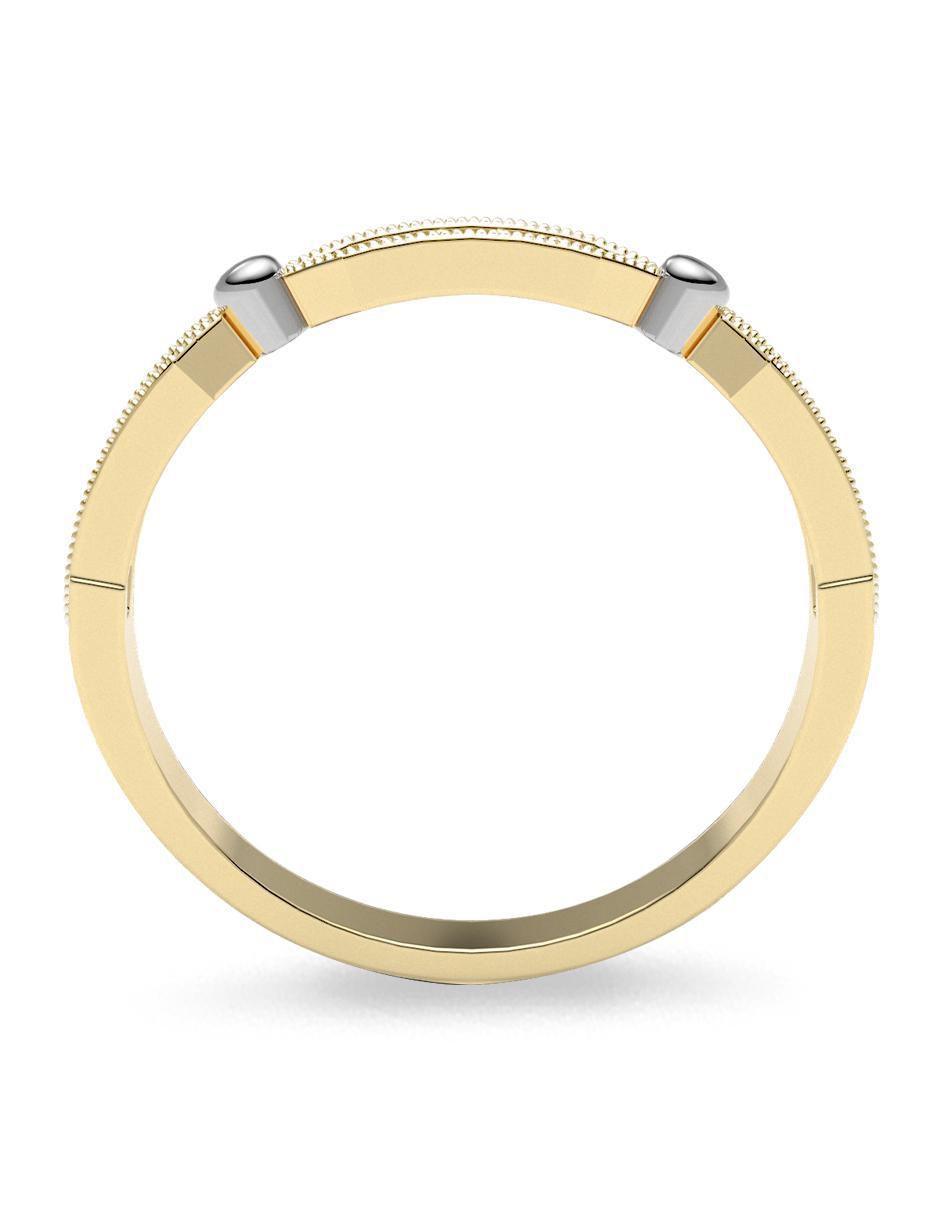 Churumbela de oro 14 k zirconia 3