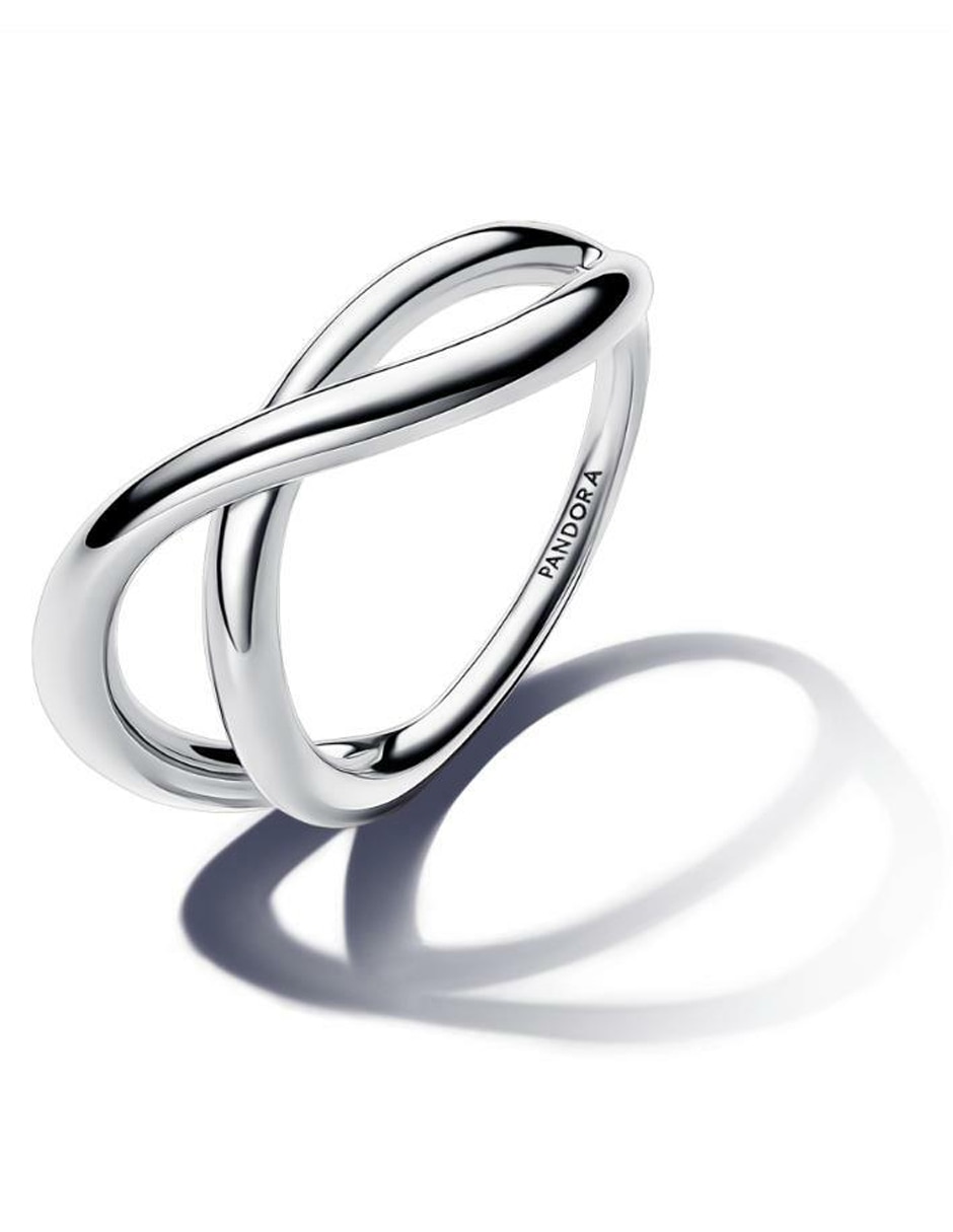 Anillo redondo Essence P 925 de plata pulido 2