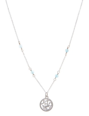 Collar circular Pajaritos de plata P 925
