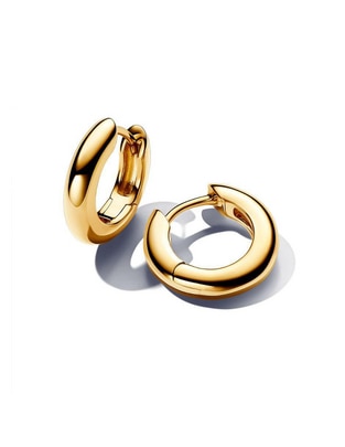 Aretes de aro de plata P 925