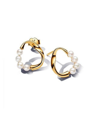 Aretes Essence de plata P 925 perla
