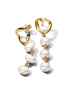 Aretes Essence de plata P 925 perla