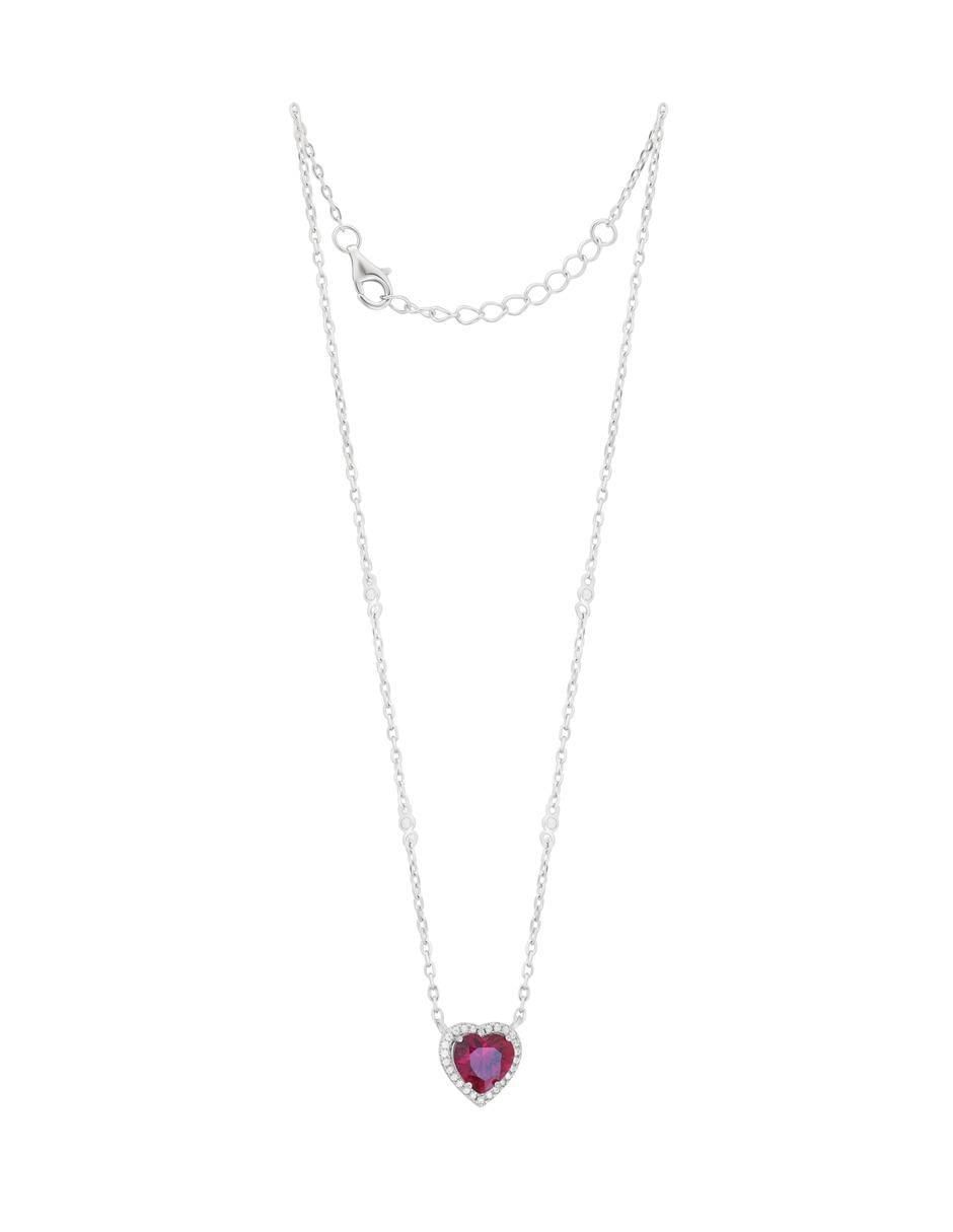 Collar corazón de plata P 925 2