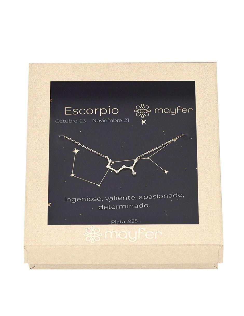 Collar Mayfer Joyería Constelaciones de plata P 925