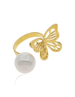 Anillo con gema brillante
