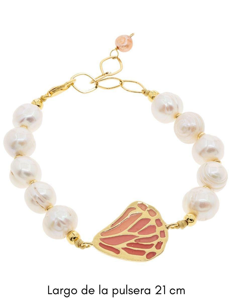 Pulsera Ablime Mariposa con acabado liso