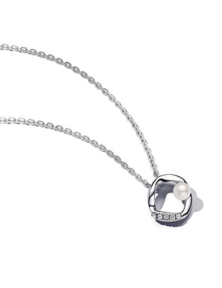 Collar circular Essence de plata P 925 Collar circular Essence de plata P 925