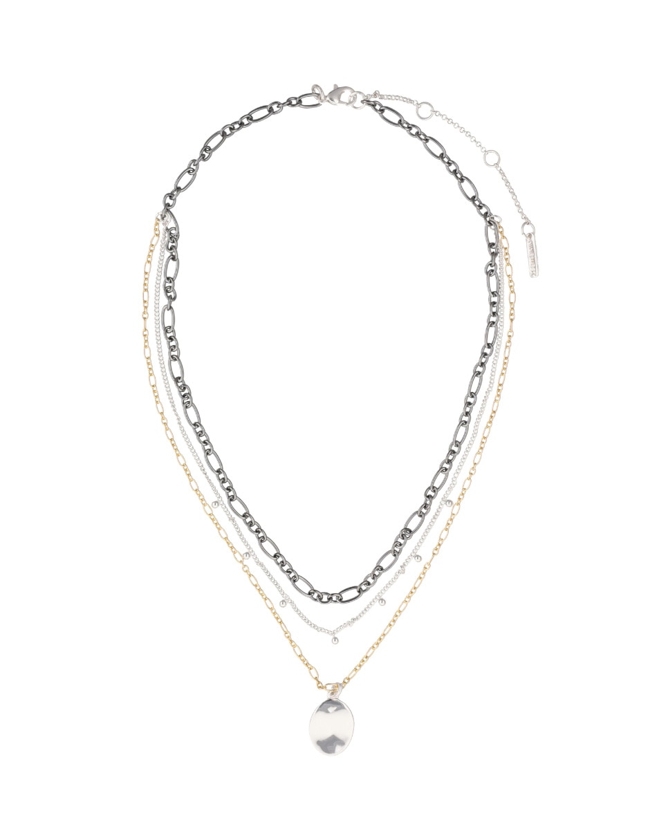 Collar de varios hilos circular 2