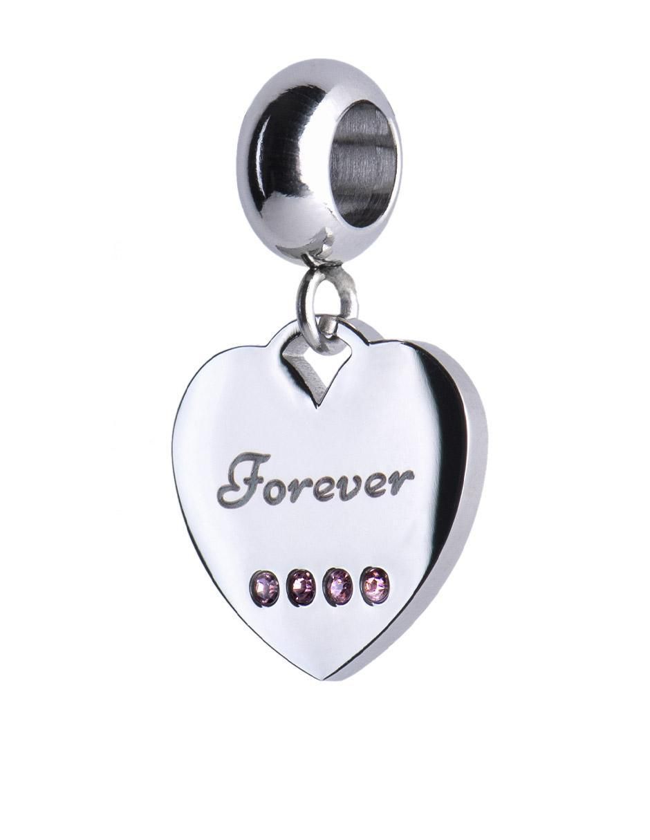 Charm de corazón forever