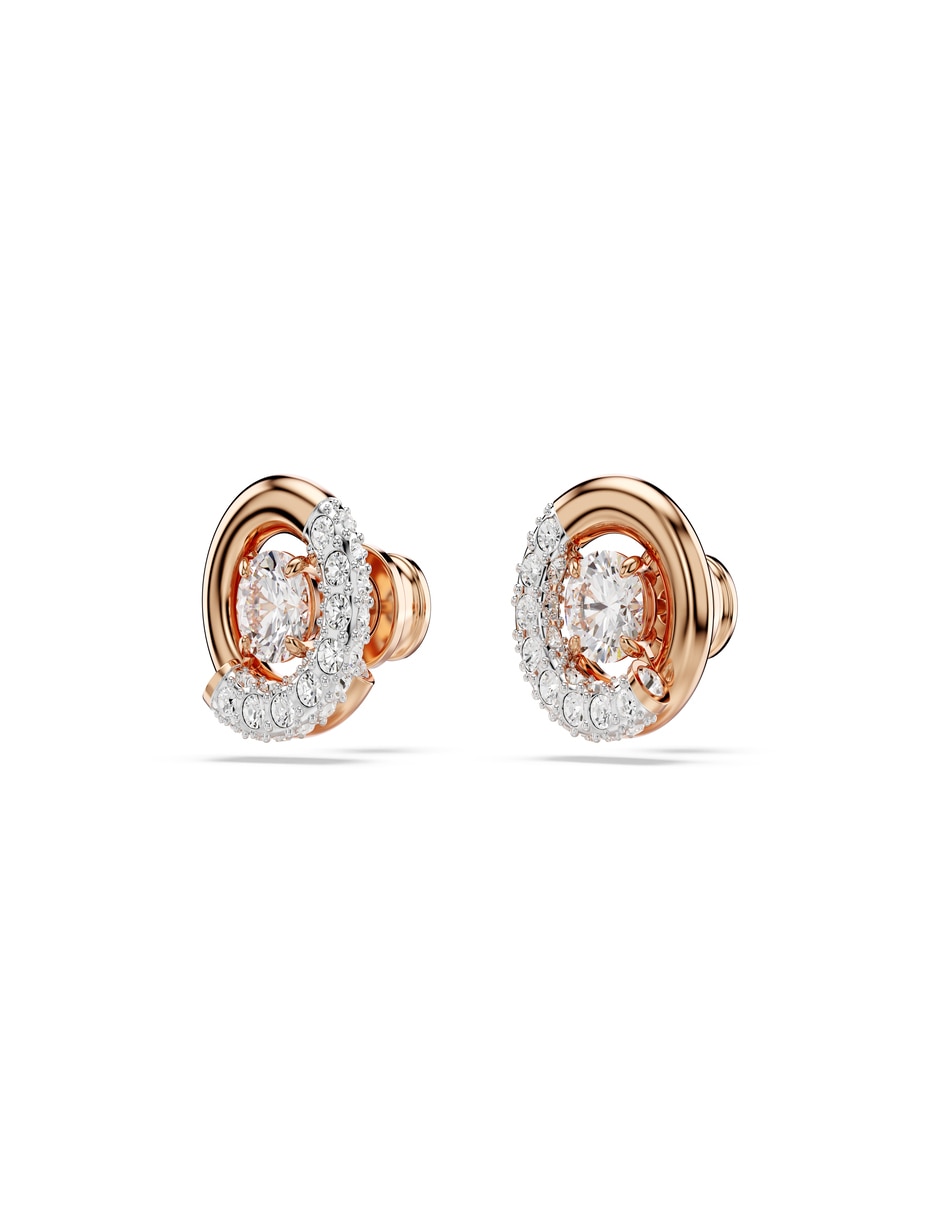 Aretes circulares con acabado brillante 2