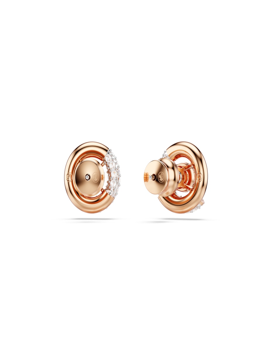 Aretes circulares con acabado brillante 3