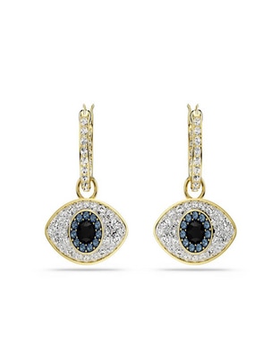 Aretes de ojo con acabado brillante