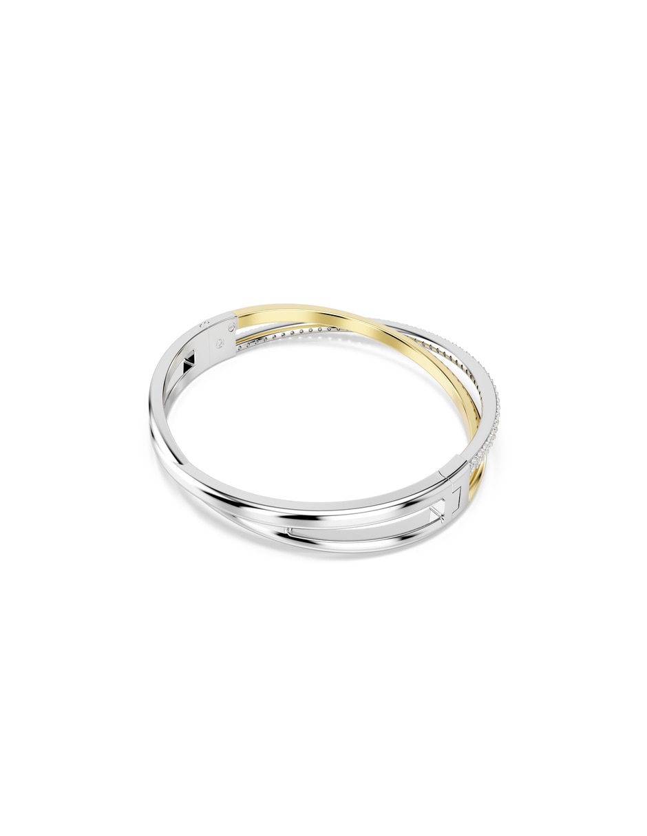 Brazalete con zirconia Hyperbola con acabado brillante Brazalete con zirconia Hyperbola con acabado brillante