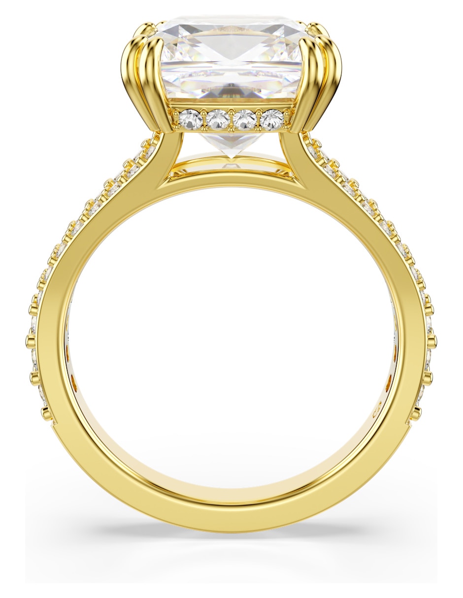 Anillo cuadrado acabado brillante 5