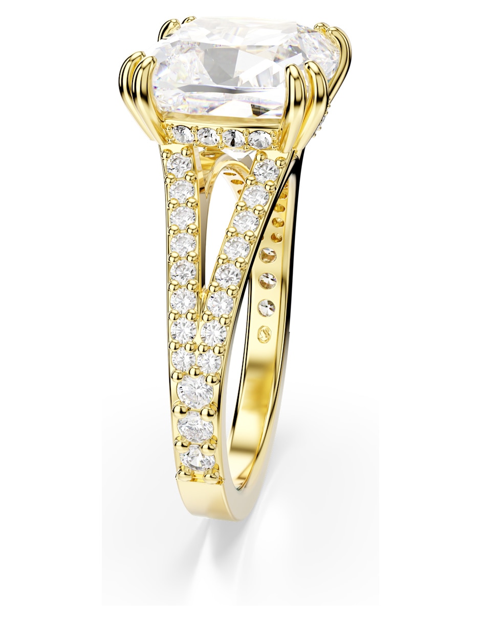 Anillo cuadrado acabado brillante 4