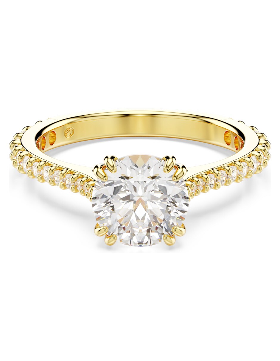 Anillo de (si aplica) Irregular Stilla No aplica Sin kilataje de Metal Swarovski Brillante 6