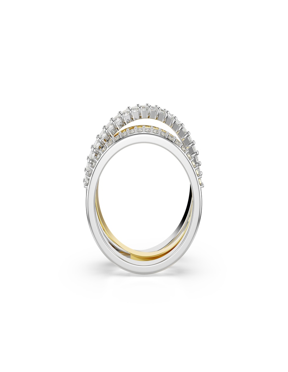 Anillo multi gemas Hyperbola pavé