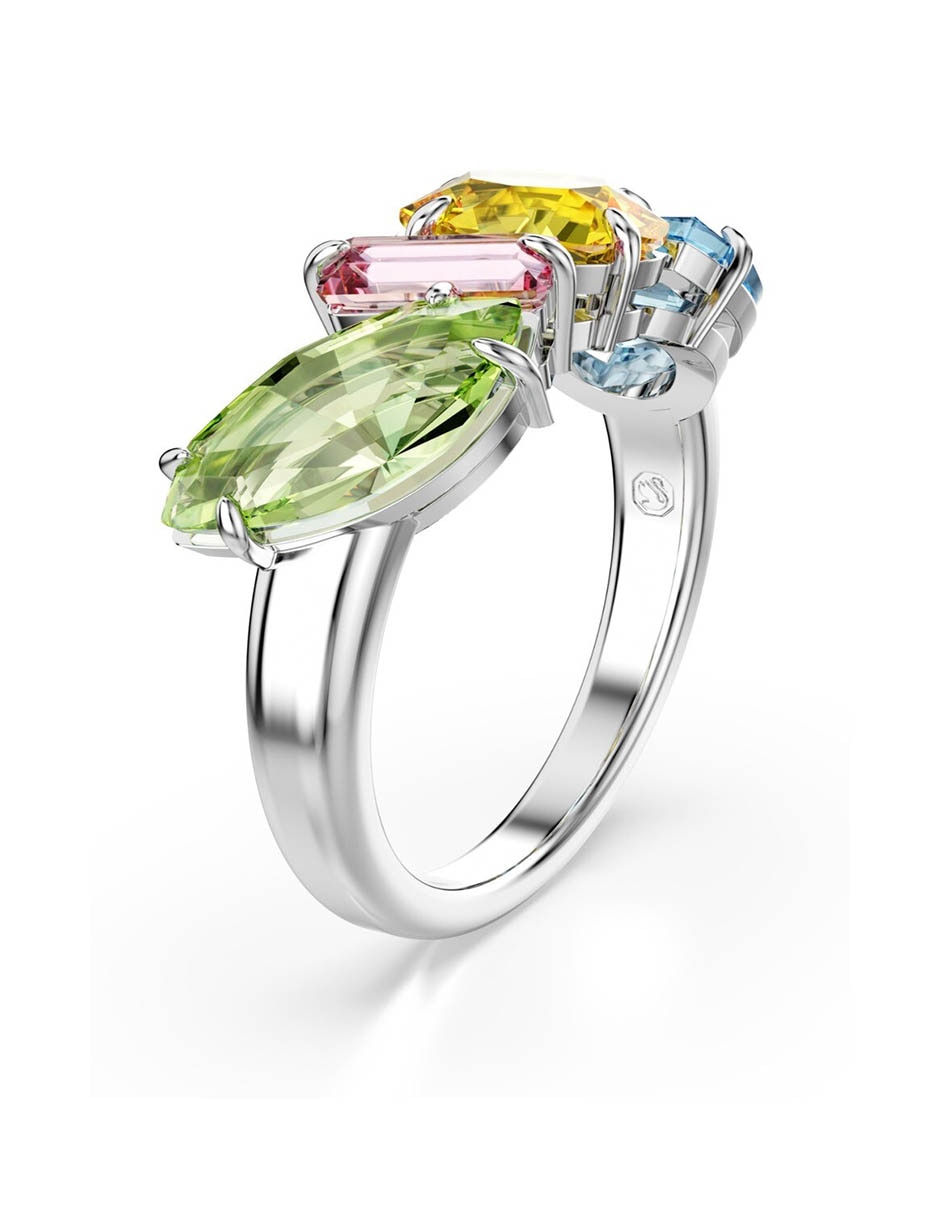 Anillo multi gemas Gema cristal pavé