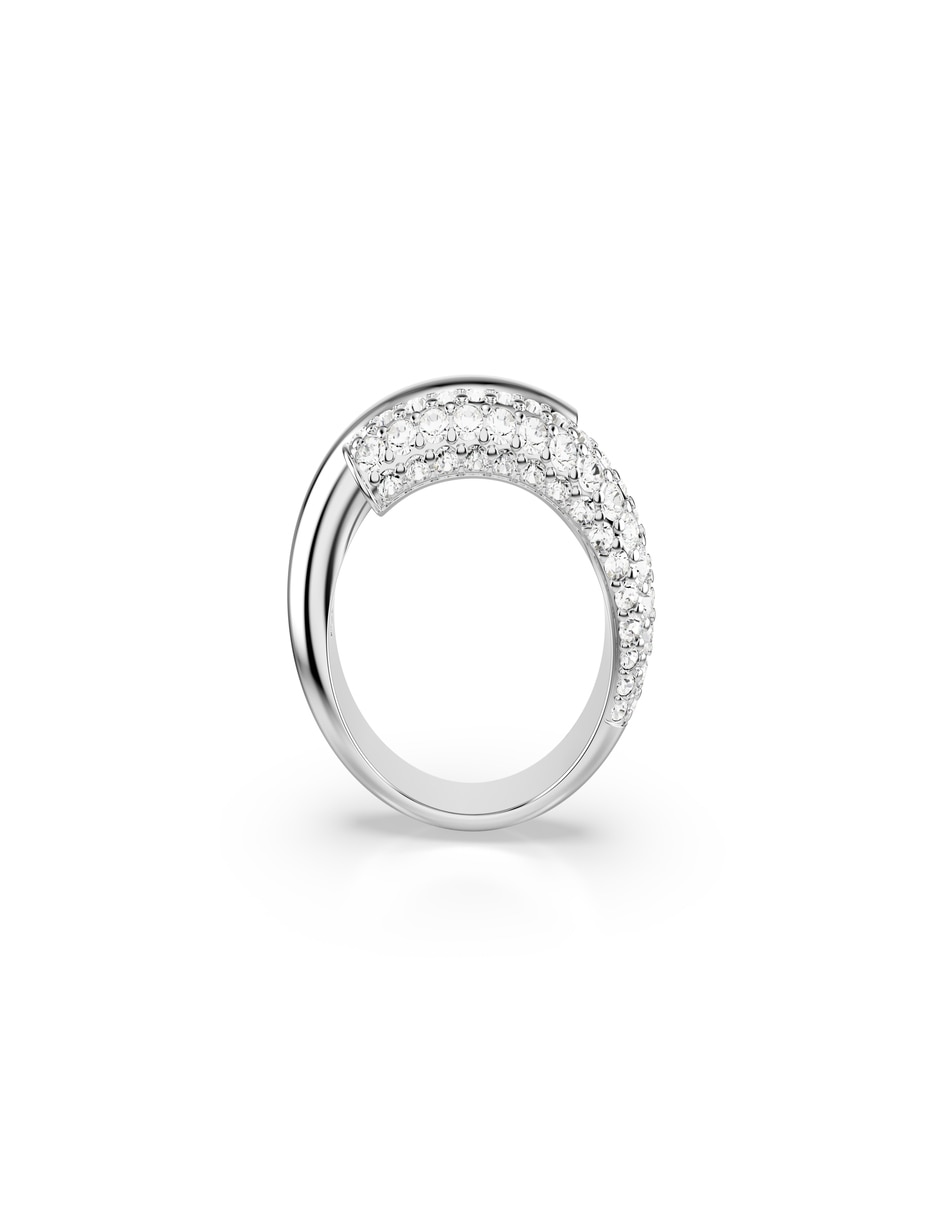 Anillo Dextera cristal brillante