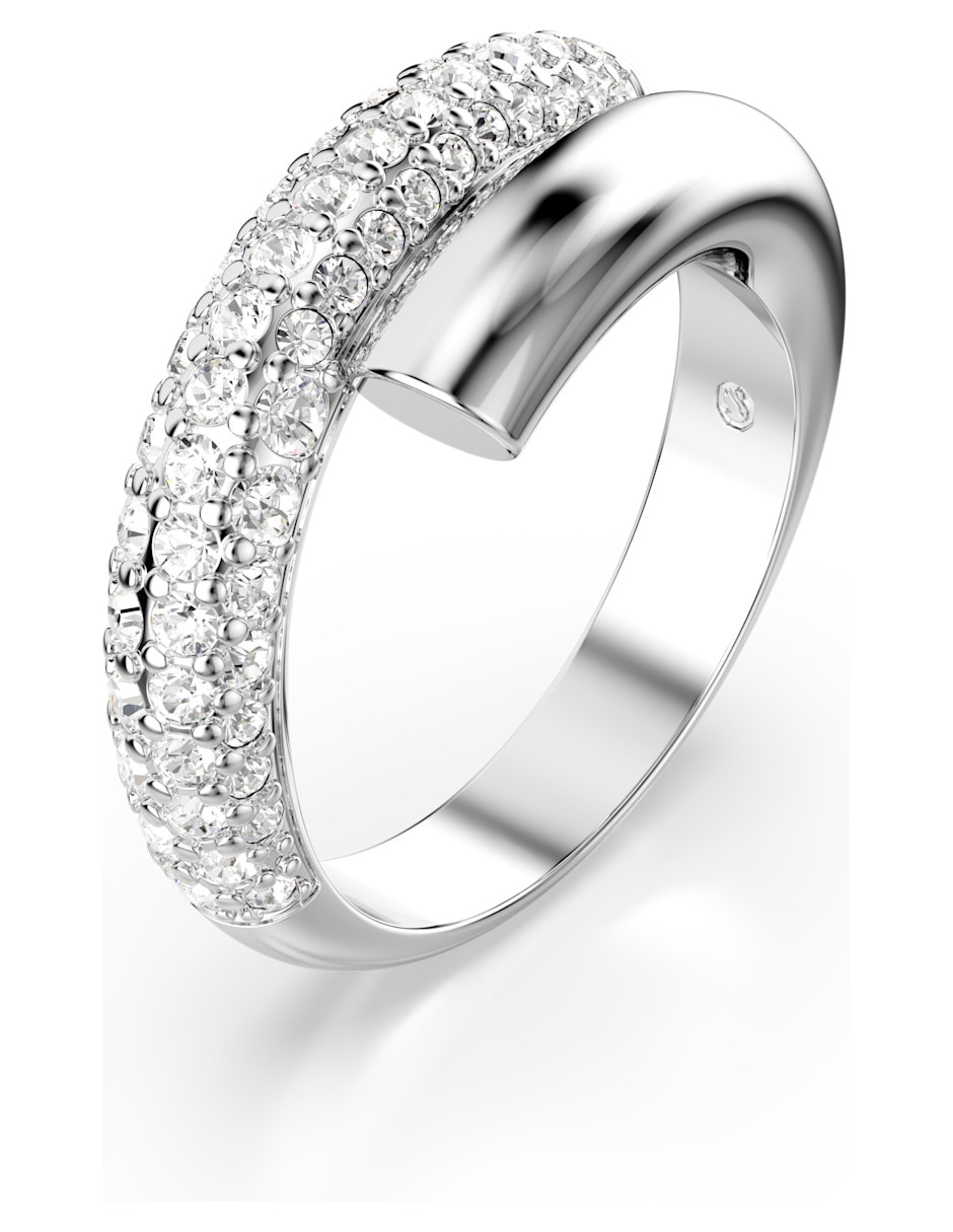 Anillo de (si aplica) Irregular Dextera No aplica Sin kilataje de Rodio Swarovski Baño de rodio 3