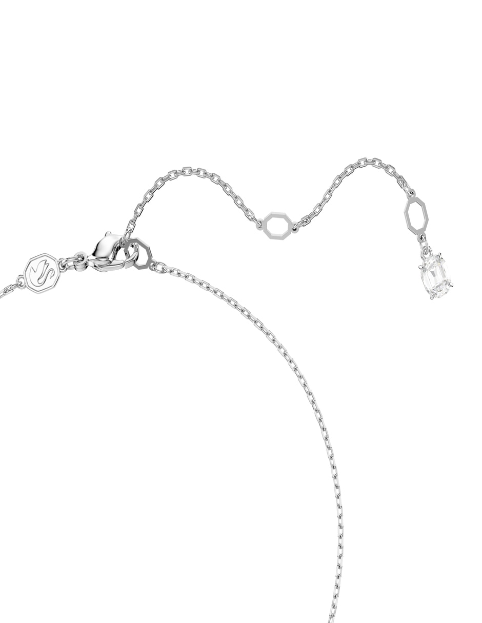 Aretes y collar redondo swarovski 2